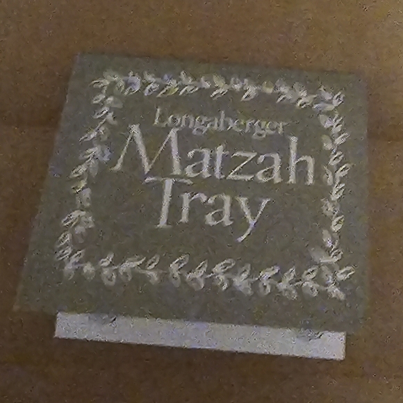Longaberger Matzah Tray - Picture 3 of 3